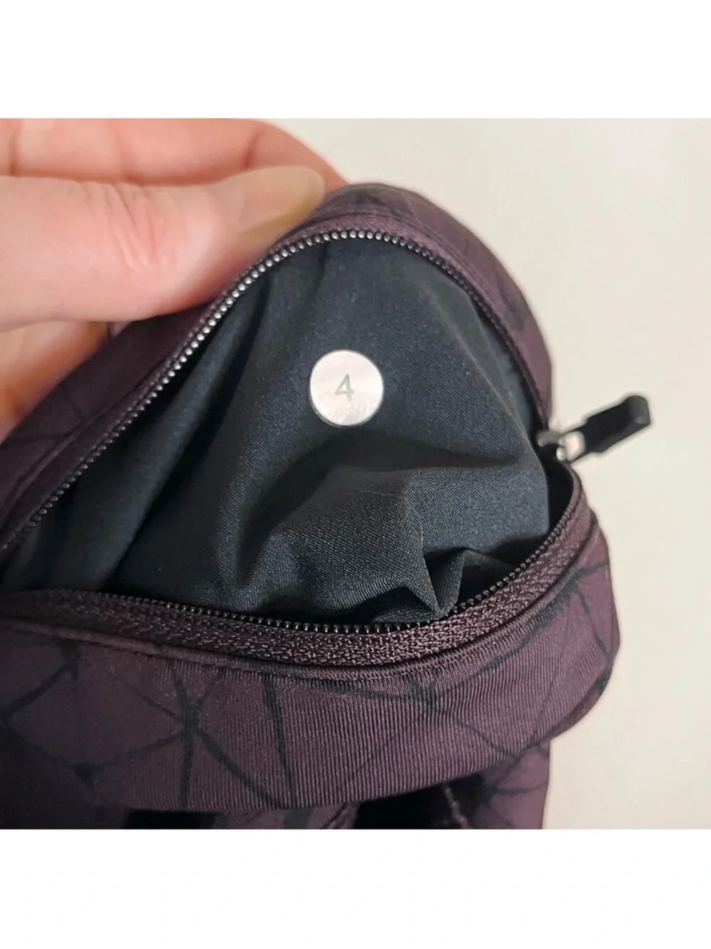 Lululemon Trail Bound 7/8 tights full on luxtreme in Star Crushed Black Cherry 4